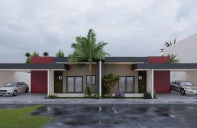 Construction de villa basse type F3 jumelée