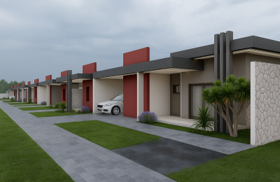 Construction de villa basse type F3